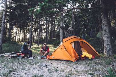 Im Kajak in den Schären nördlich von Göteborg.