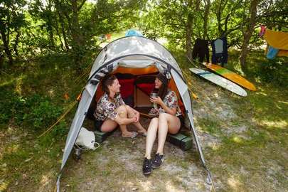 Ein Surftrip mit dem Lastenrad